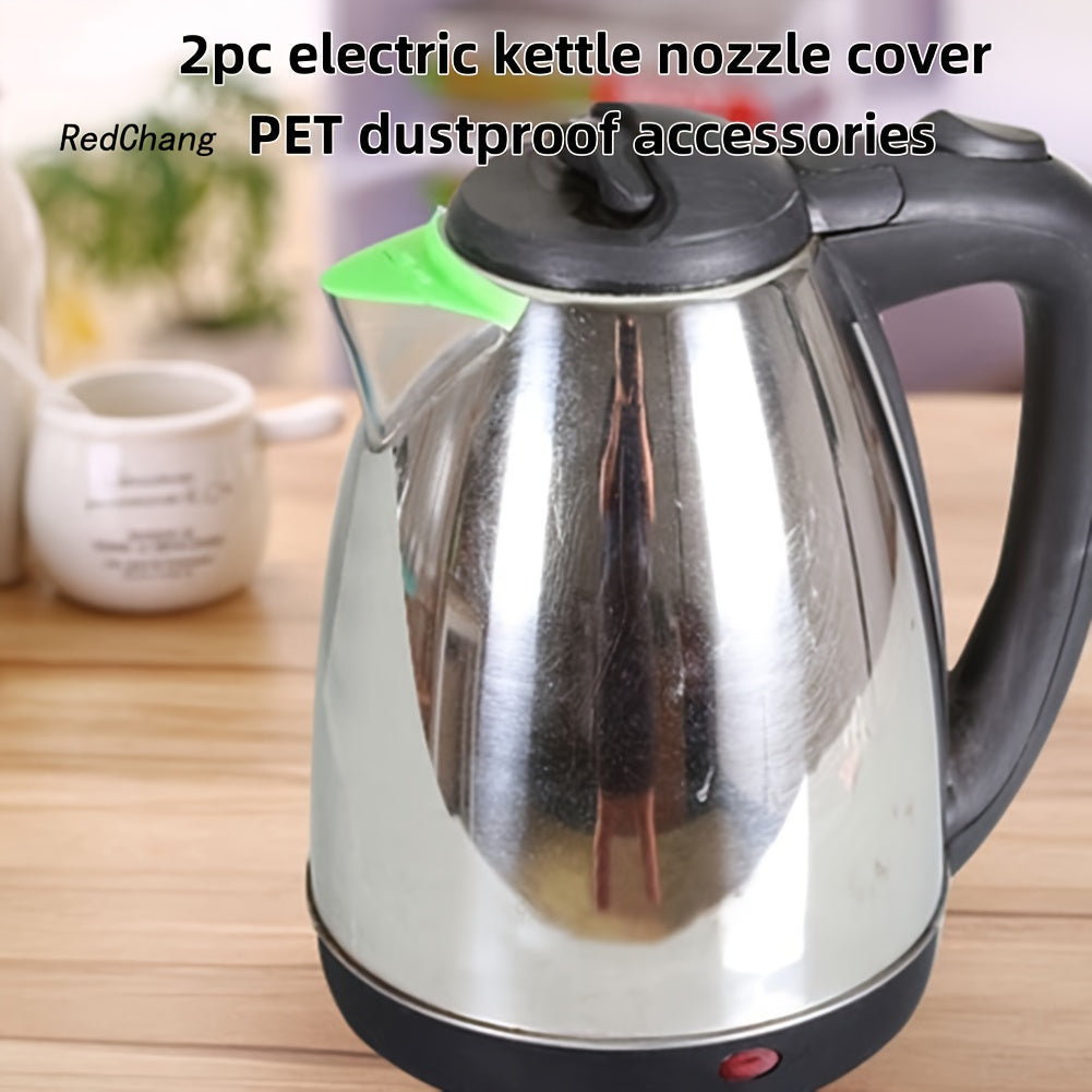 Set of 2 ABS Electric Kettle Nozzle Dust Covers Kitchen Essentials