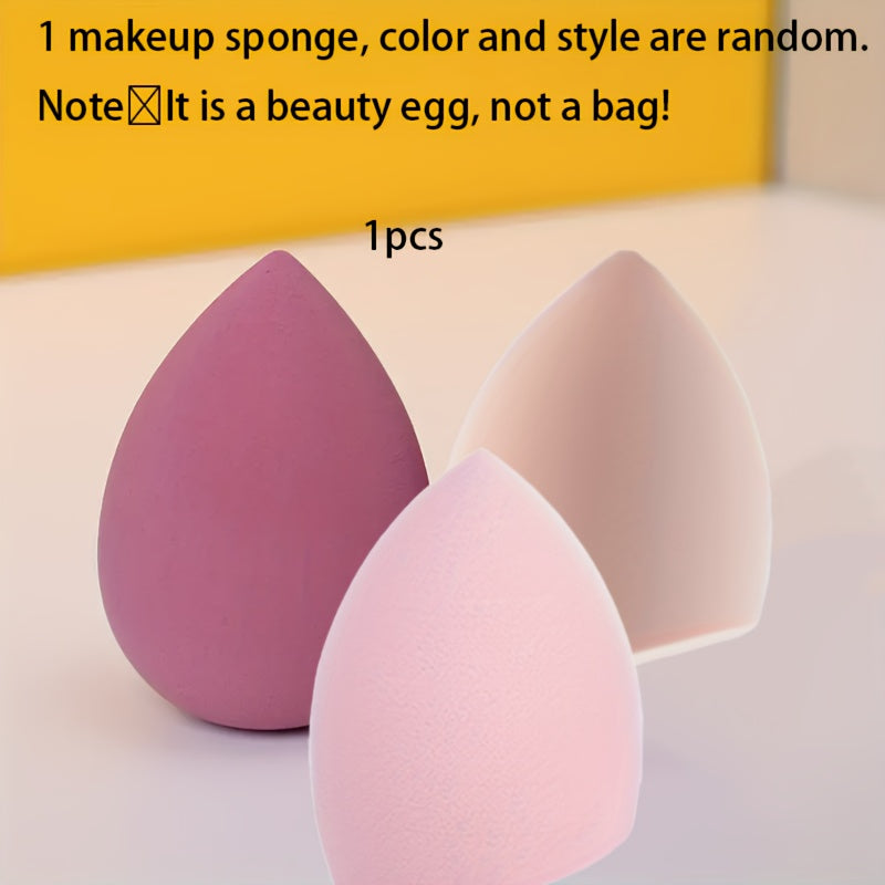 Unisex suvga asoslangan PU ikki maqsadli go'zallik cho'tkasi, asoslar uchun, tasodifiy rang