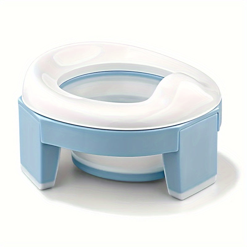 Foldable Travel Toilet Seat for Potty Training Outdoor Use Compact Portable