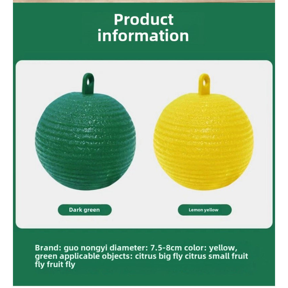 Paquete de 2 trampas multiusos para insectos de la fruta para cocina, jardín y cítricos
