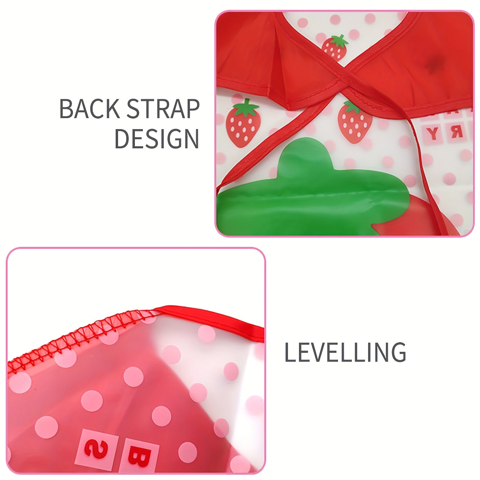 Waterproof EVA Baby Bib for Feeding and Play Multicolor Mess-Free Toddler Bib
