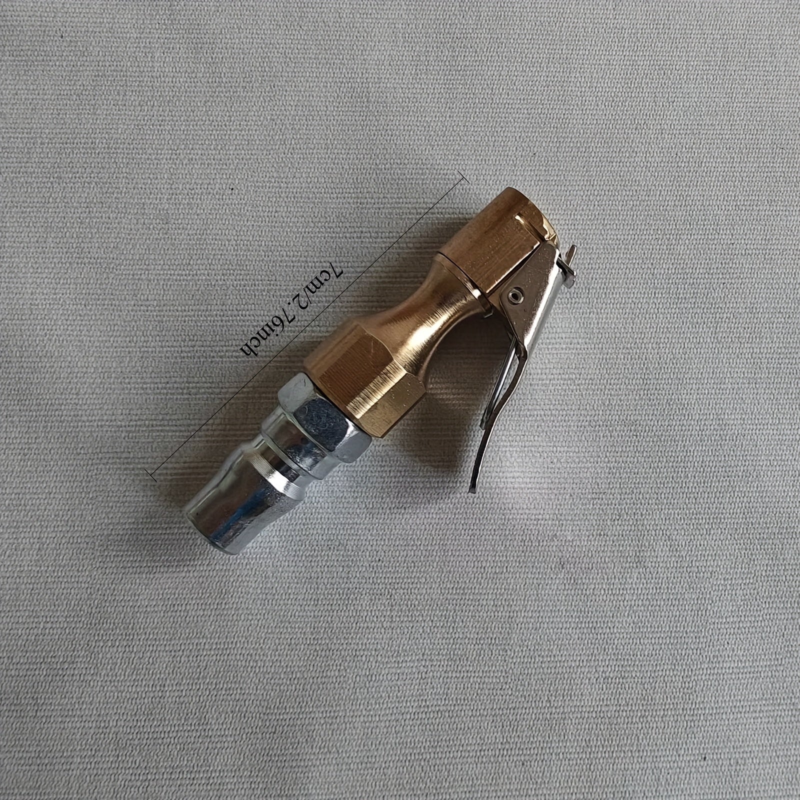 Universal Fit Heavy Duty Copper Tire Inflator Chuck with Clip