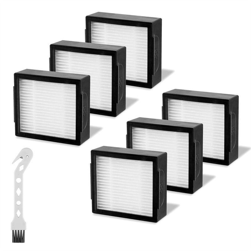 iRobot Combo J7+ J7+ Robot tozalagich aksessuari uchun almashtirish HEPA filtri, 6 ta to'plam