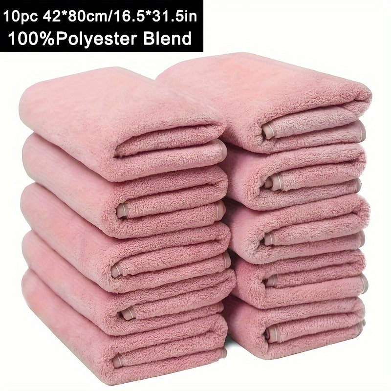 Set of 6/8/10 Ultra Soft Absorbent Cotton Hand Towels for Bathroom Gym Shower Spa