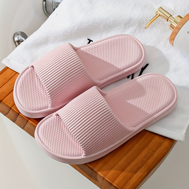 Unisex EVA Shower Slippers Non-Slip Indoor Outdoor Sandals for Bathroom Beach Pool