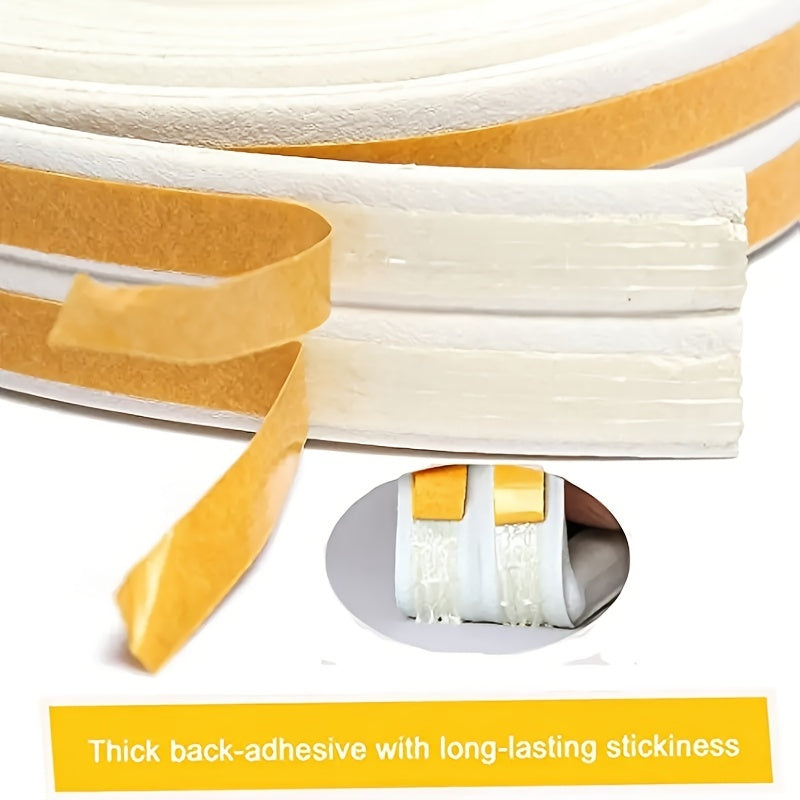 Self-Adhesive Foam Weather Stripping for Doors and Windows 5.97 Meters