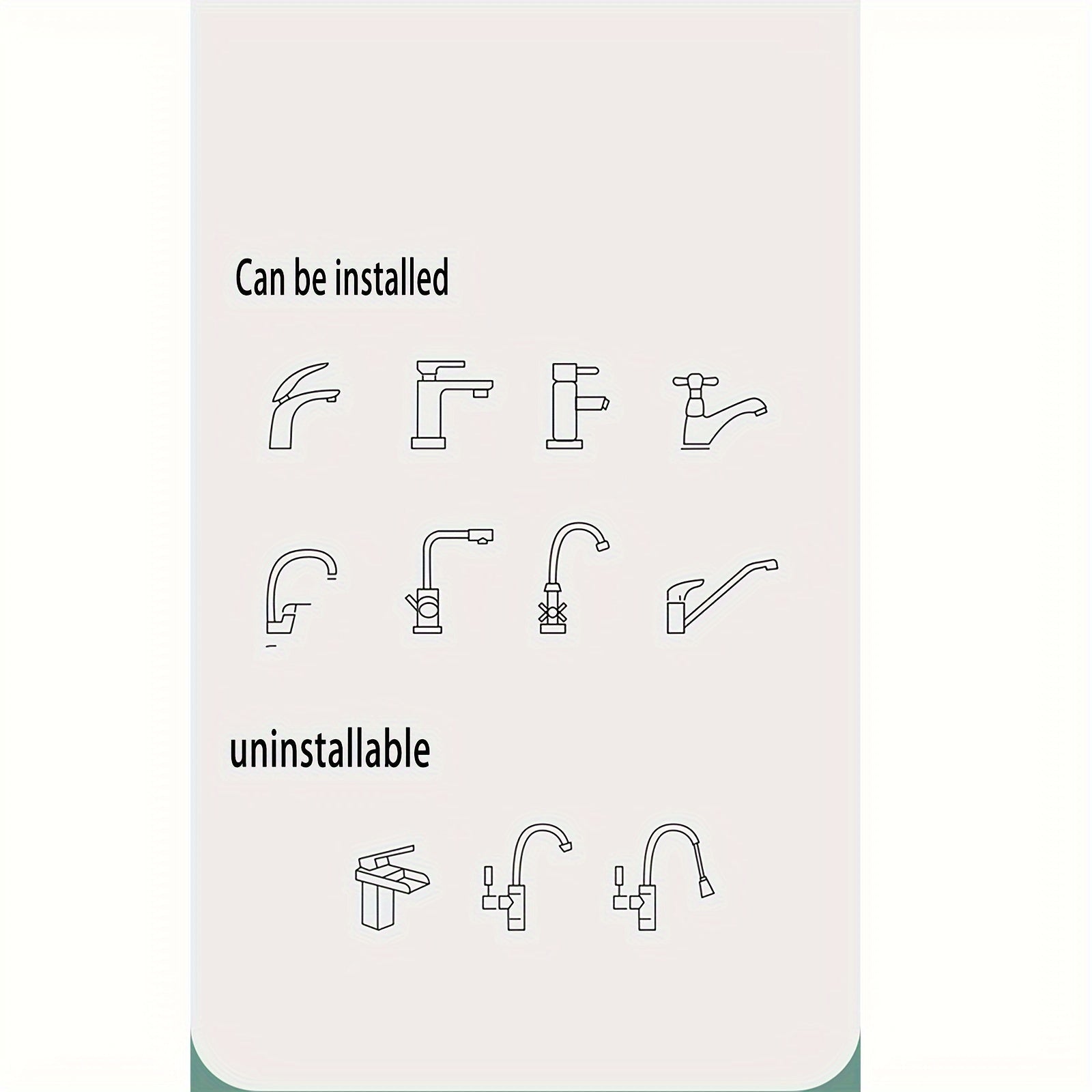 Universal Extension Su Tozalash Filtri Krani Splash-Proof Su Tozalagich Filtratsiya va Bosim Bilan, 720 Daraja Aylanuvchi.