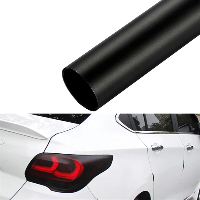 Black Car Light Tint Vinyl Film Headlight Taillight Cover for Auto Motorcycle