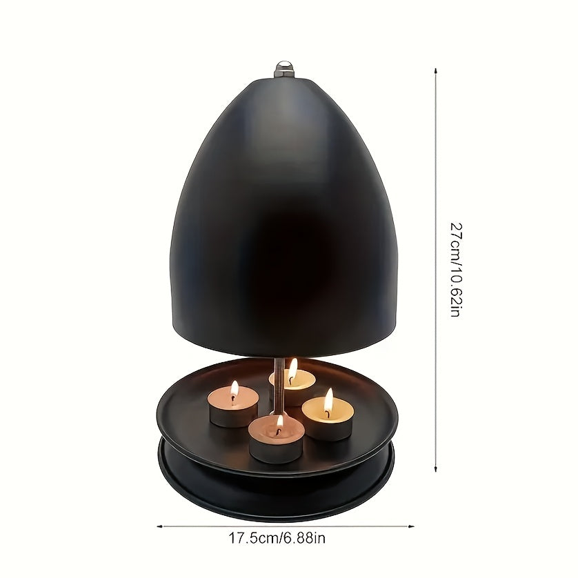 Electric Candle Heating Stove for Home and Outdoor Use with Hand Warmer