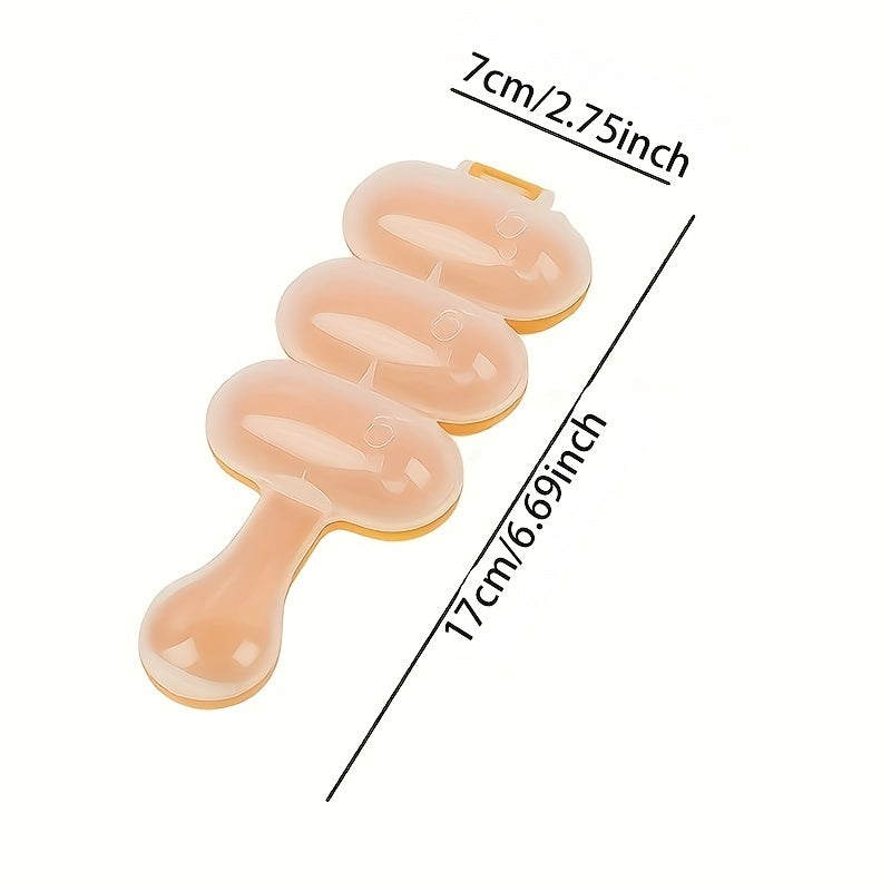 Polypropylene Triple Section Spherical Mold for Sushi Rice Balls and Meatballs