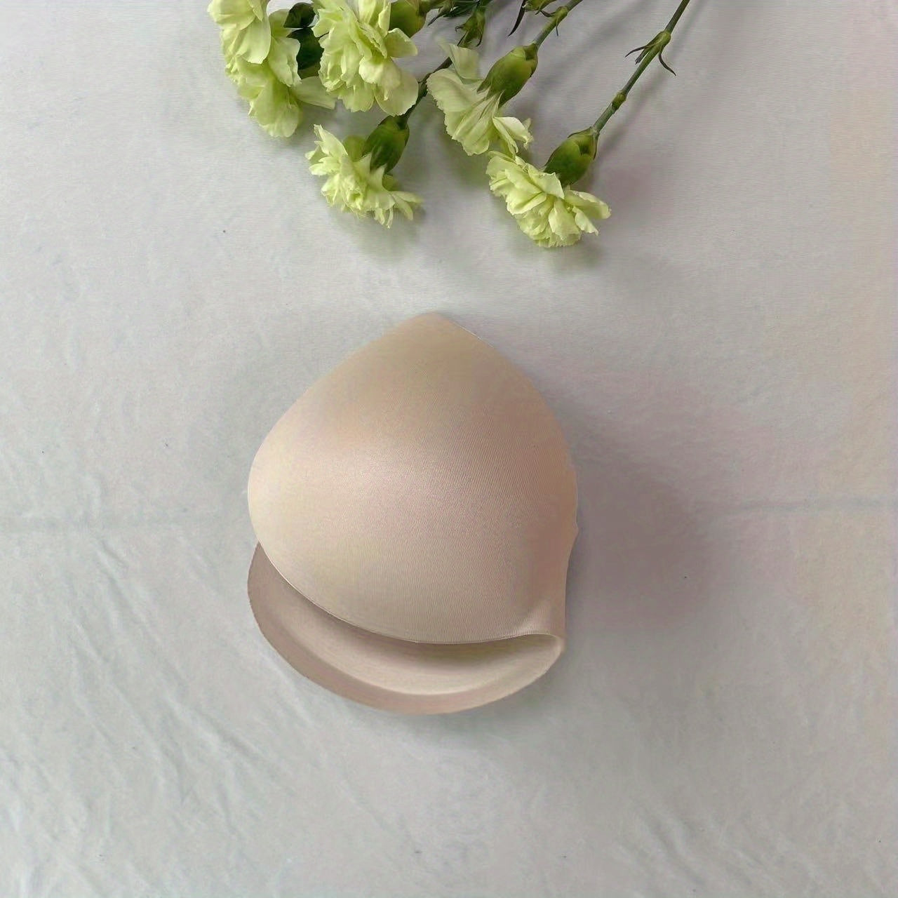 Almohadillas de inserción de sujetador de poliéster transpirable para mujer, soporte y elevación