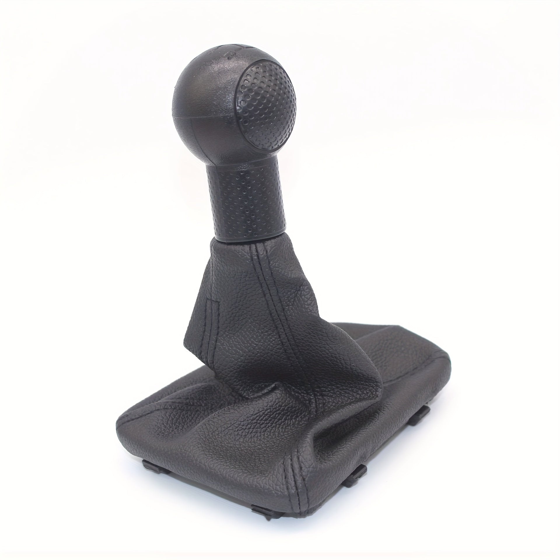Universal PU Leather Gears Shift Knob Gaiter Dustproof Cover for Manual Car