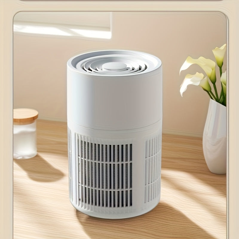Portable HEPA Air Purifier for Home Bedroom 5-in-1 Dust Smoke Odor Removal