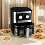 Многофункционочная электрическая аэрогриль с обзорным окном 220-240В черный