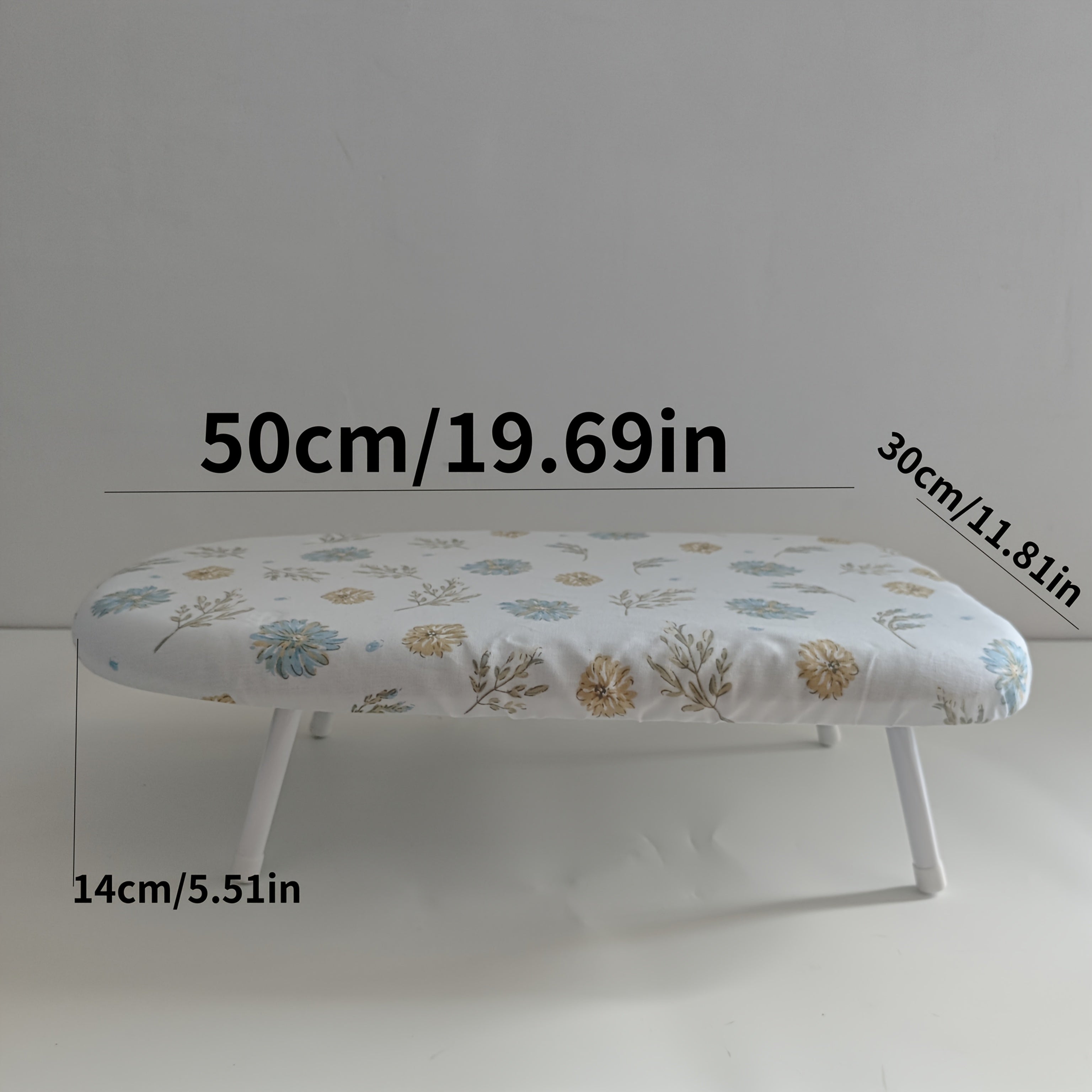 Compact Folding Ironing Board for Shirts and Suits Portable Desktop No Electricity