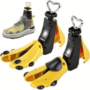 Men Women Shoe Stretchers and Puller Sets Plastic Yellow Black Accessories