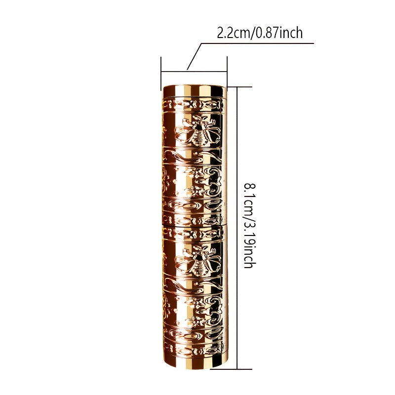 Set de 3 labiales de gel con cristales para mujer, con forma de flor, que cambian de color y humectan