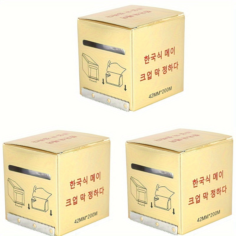 Tattoo Barrier Film Clear Stretchy Protective Wrap 42mm x 200m for Eyebrows Lips