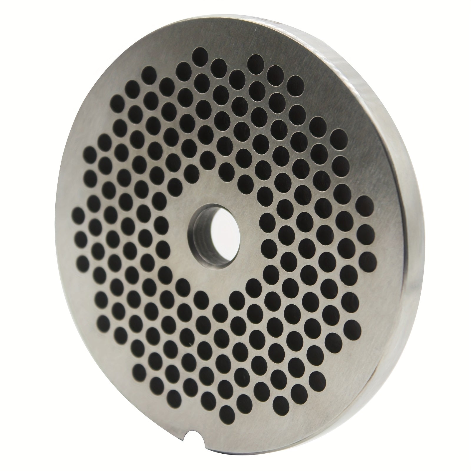 Mustahkam zanglamas po'latdan yasalgan go'sht maydalagich diski, 1 dona, 32-4.5mm teshikli plita - oziq-ovqat uchun xavfsiz, uyda yoki tijorat sharoitida oshxonalar uchun oddiy foydalanish uchun maydalagich qo'shimchasi