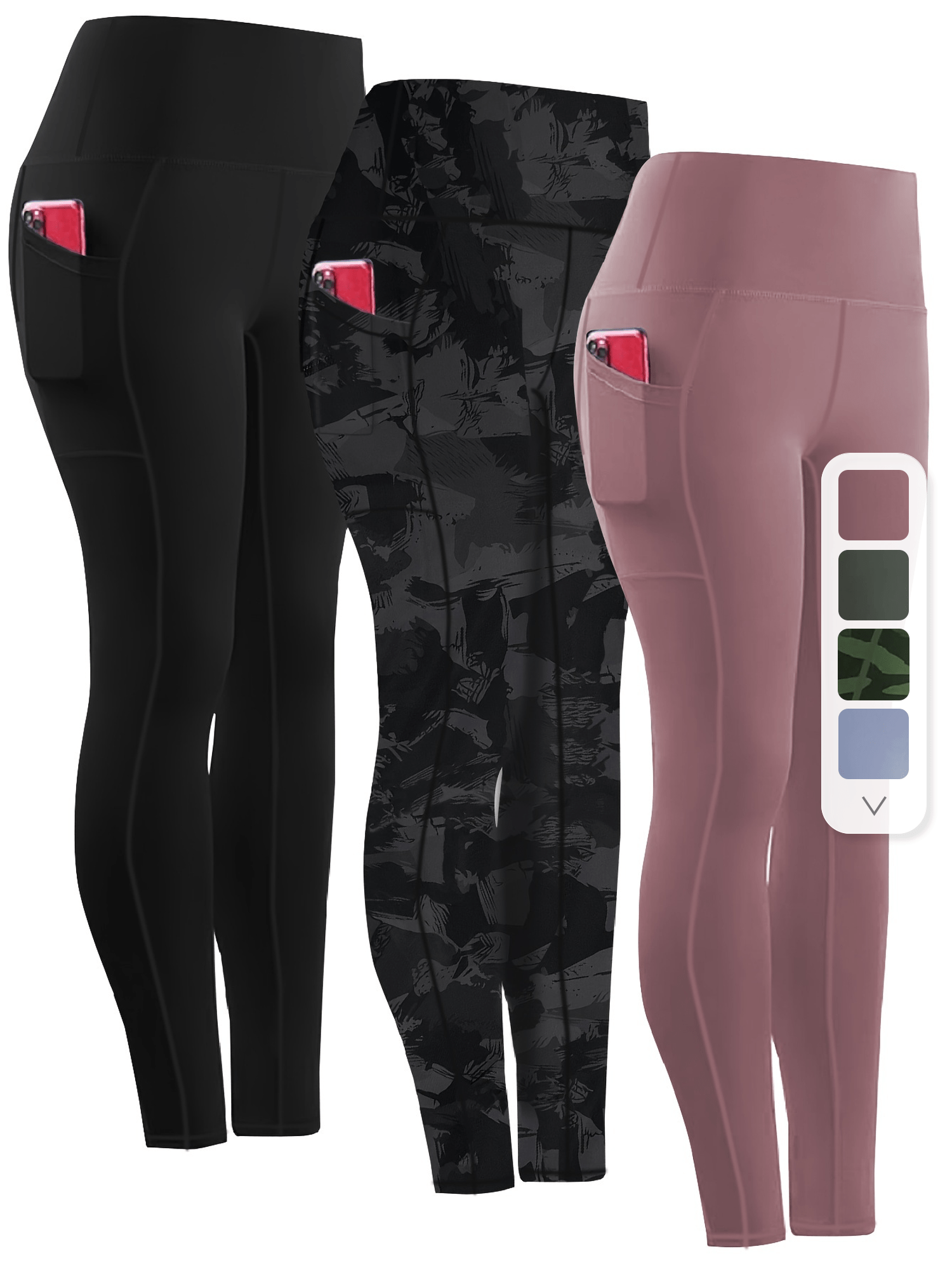 Ayollar uchun sport yoga shimlar to'plami yuqori bel tez quriydigan siqilish shimlari