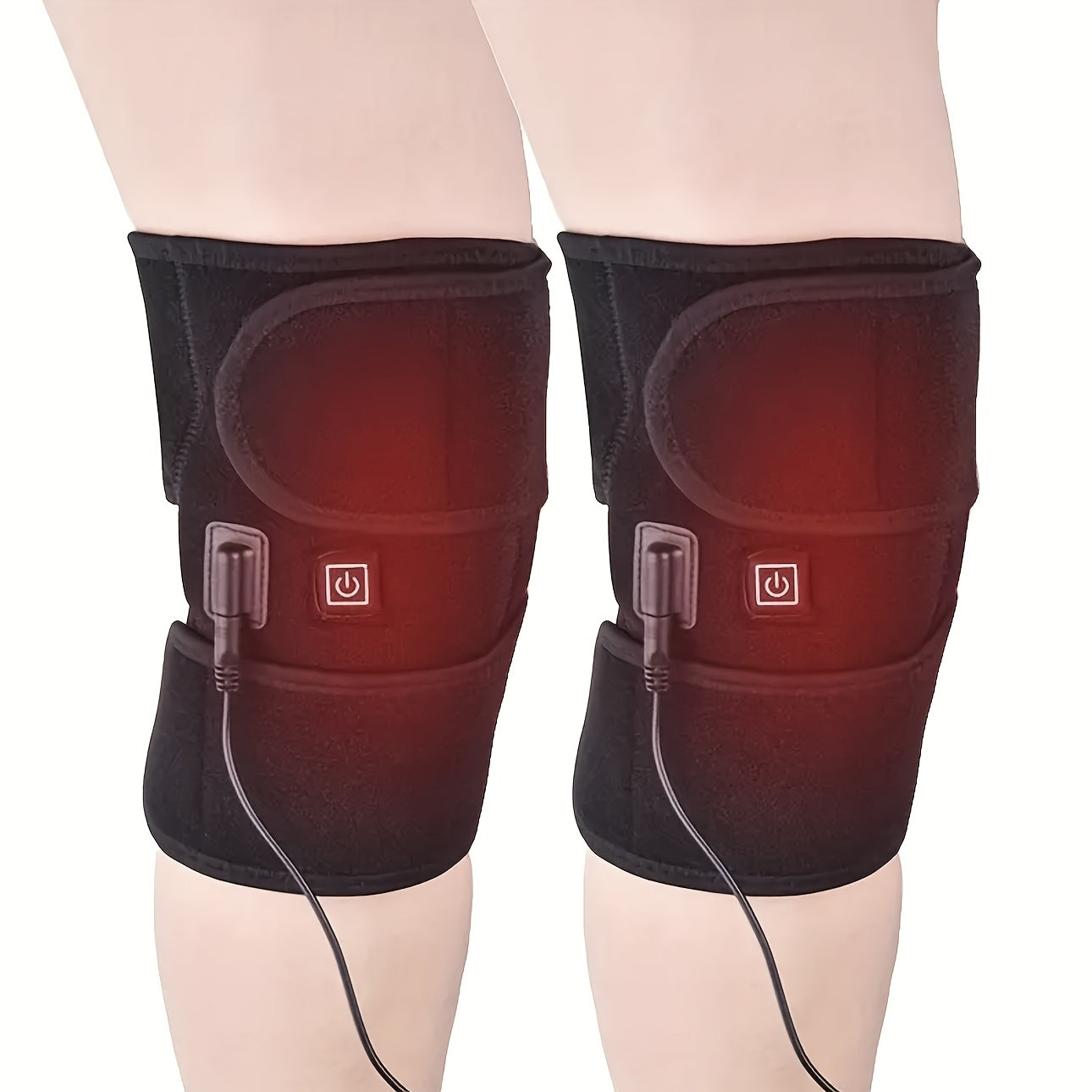 USB Knee Heating Pad and Massager for Men and Women Comfortable Leg Warmer