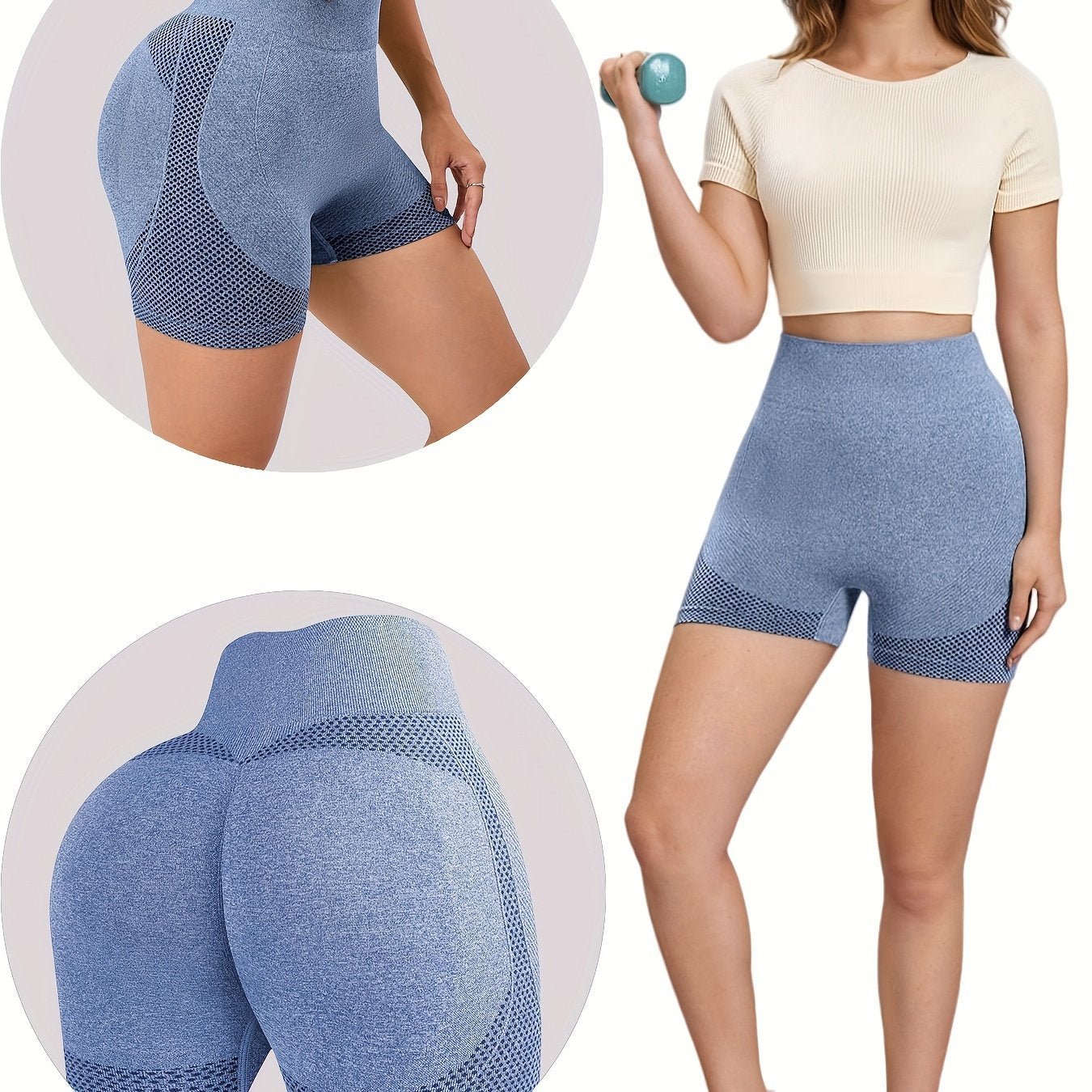 Women's Multi-Color High Waist Butt Lifting Shapewear Shorts Tummy Control