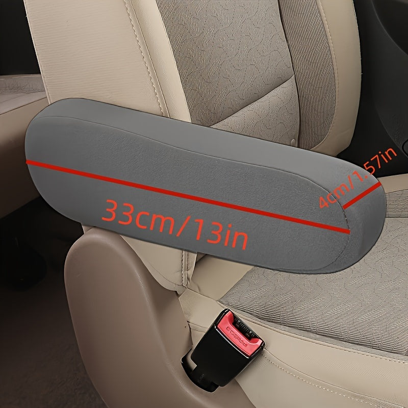 Universal Elastic Fabric Armrest Covers for SUVs Slip-Resistant Durable