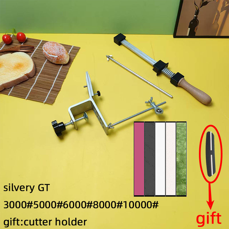 Kuchukcha pichog'ini silliqlash uchun qattiq burchakli, sirpanmaydigan asos, samarali silliqlash