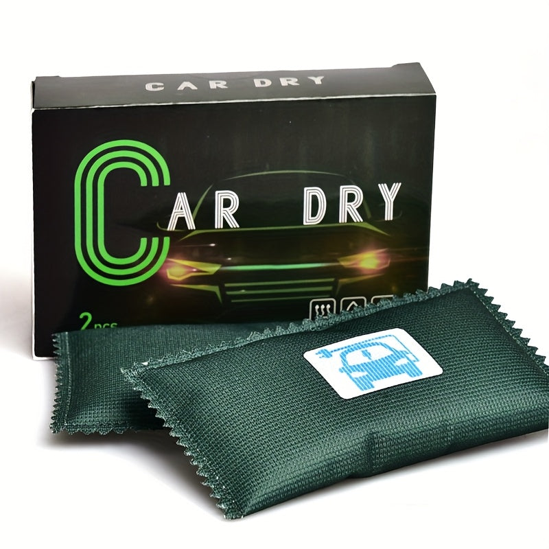 Bolsa deshumidificadora para coche 100g, absorbente de humedad reutilizable para el interior del coche