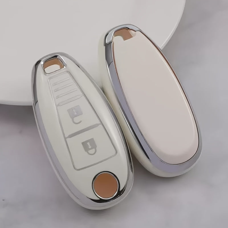 Car Key Case for Vitara Forte SX4 Leather Cover Protective Bag