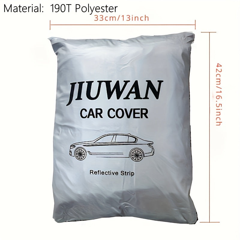 Universal Waterproof Car Cover for SUVs and Sedans UV Rain Snow Dust Protection