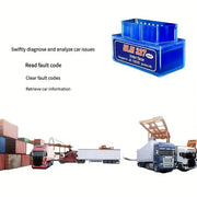 Simsiz OBD-II Avtomobil Diagnostik Skanneri Xatoliklarni Aniqlash uchun, USB bilan quvvatlanadi