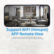 Wireless Home Security Camera with Night Vision and Remote Viewing