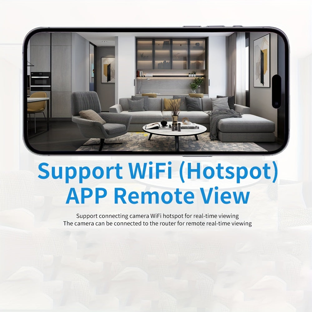 Wireless Home Security Camera with Night Vision and Remote Viewing