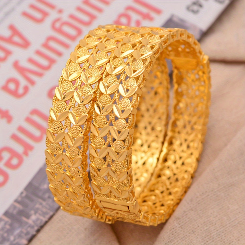 Women's Open Style Ethnic Bracelet with European, American, Southeast Asian, and Middle Eastern Influences