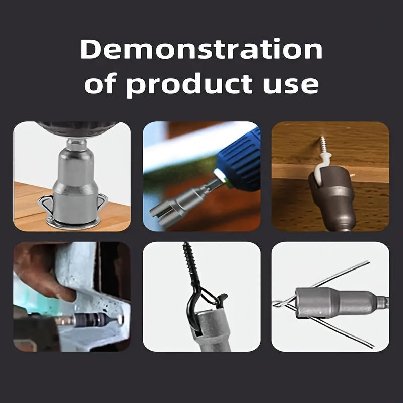 Magnitli kapalak vint kaliti shlangi, olti burchakli shank, vint kaliti uchun quvvatli vintli vintli vintli