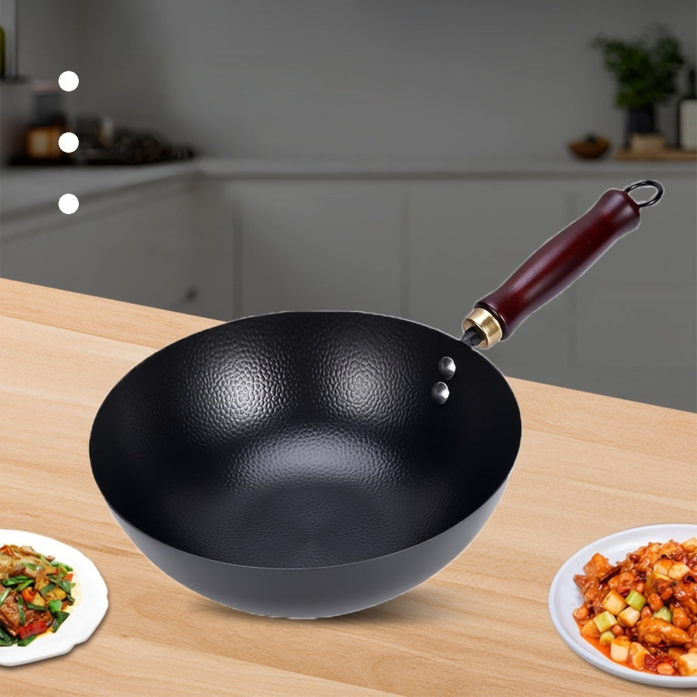 Cast Iron Skillet Non-Stick Uncoated for Frying Eggs and Steak 10 Inch