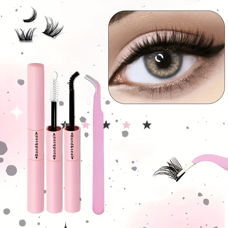 Women's Black Waterproof Lash Bond and Seal 2-in-1 Eyelash Glue