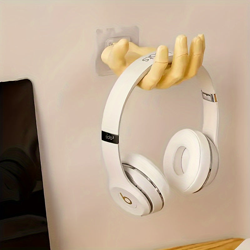 Gancho de pared con adhesivo fuerte para llaves, auriculares y almacenamiento en el baño