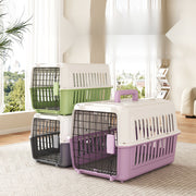 Portable Pet Air Travel Carrier for Cats and Dogs Lightweight PP Material