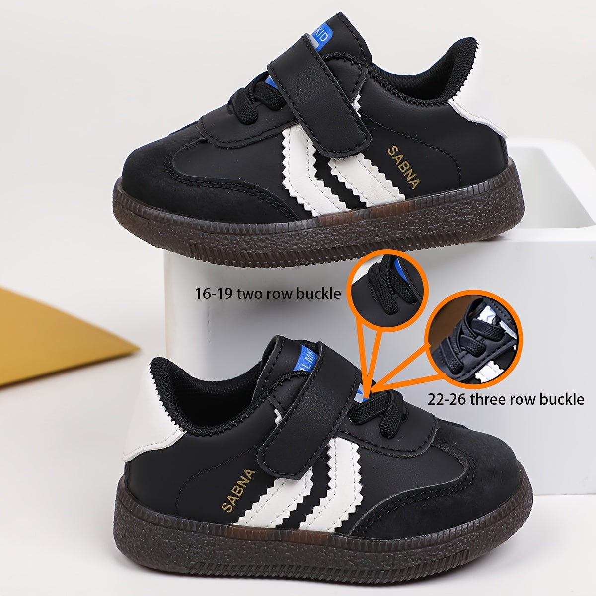Zapatillas casuales para niños para niños y niñas, ligeras, antideslizantes, en blanco y negro