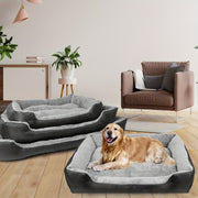 Dog Nest Bed for Small and Large Dogs Oxford Cloth All-Season Cozy Pet Mat