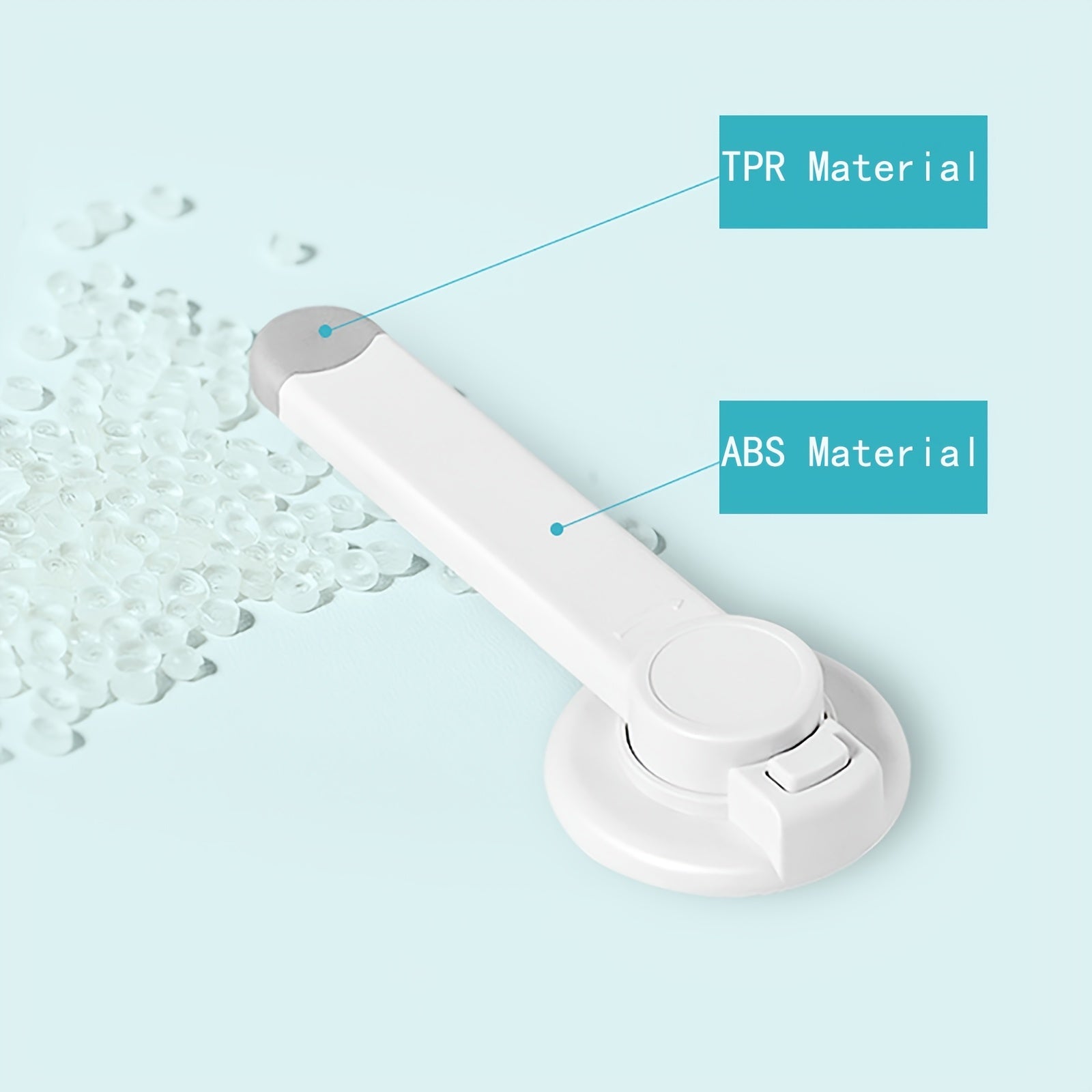 Bathroom Door Lock for Babies Pets and Children Toilet Lid Safety Lock