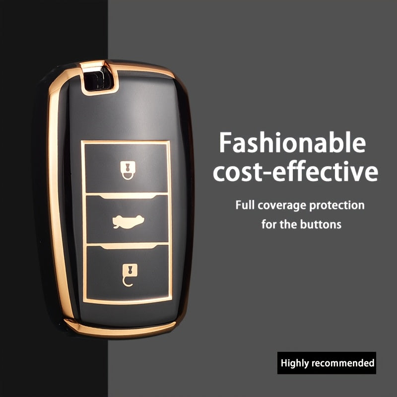 Universal TPU Car Key Cover for Men and Women, Fits Multiple Models