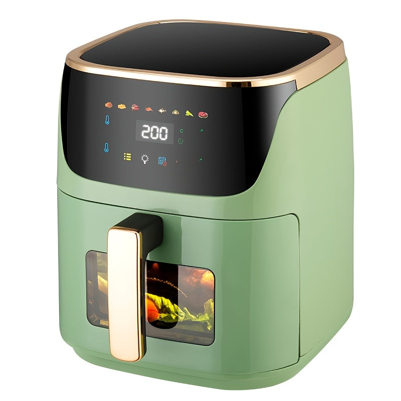 7L Электрическая фритюрница с цифровым дисплеем, здоровое приготовление, идеально для курицы, картофеля фри, крылышек, кухня