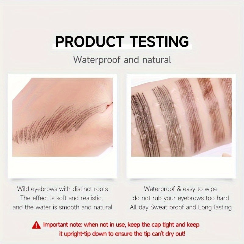 женский водостойкий набор карандашей для бровей с 5 цветами