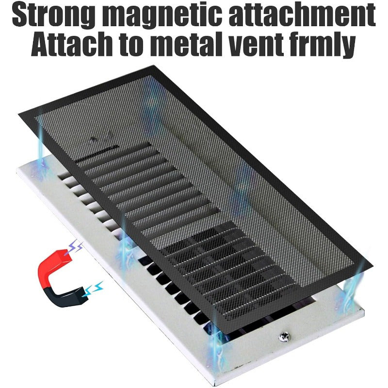 Magnetic Vent Cover 13.97x30.48cm Dust-Proof Ceiling Vent Filter Pack