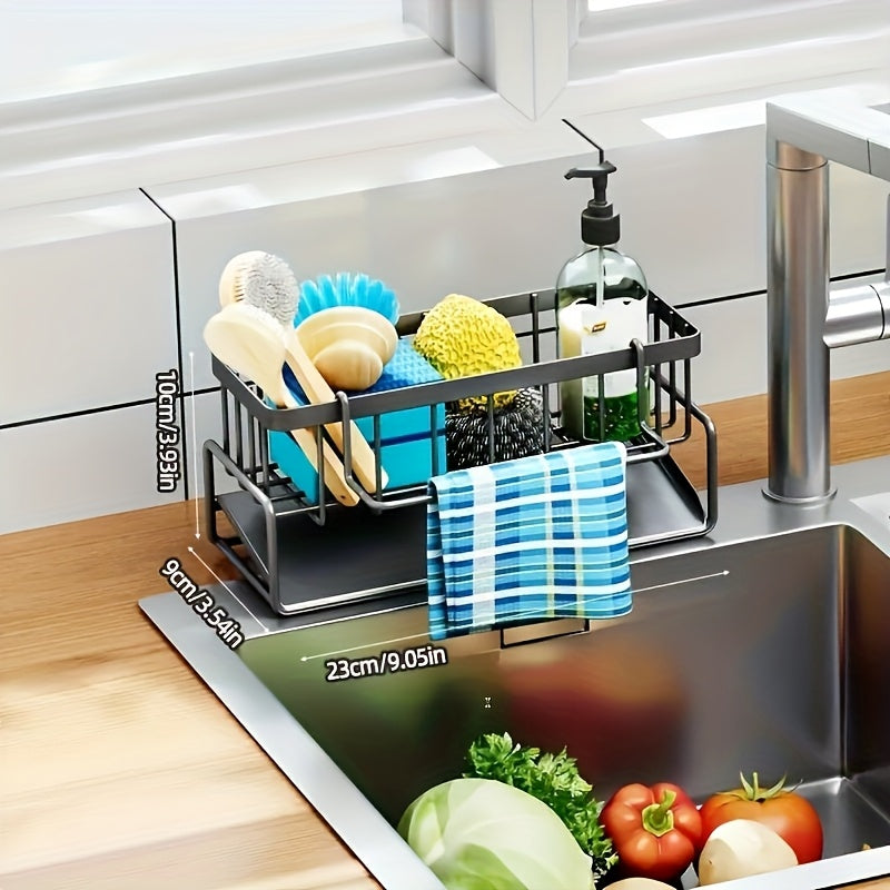 Kitchen Sink Organizer, Space-Saving, Durable Polypropylene, Easy to Install