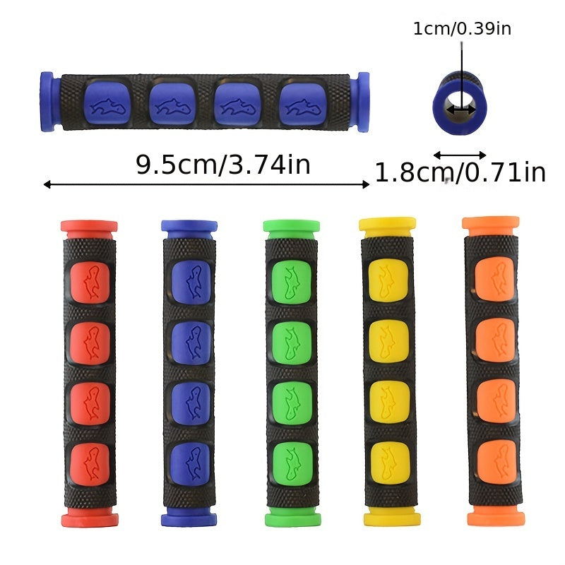 Mototsikl va velosiped uchun chidamli silikon tutqich qoplami, sirpanishga qarshi himoya