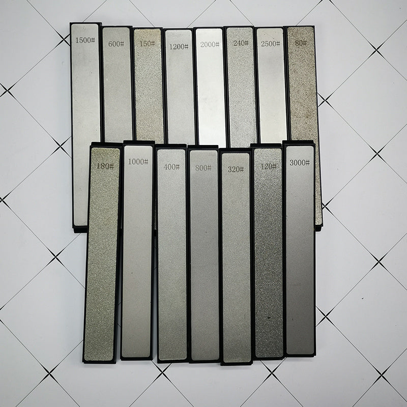 Diamond Sharpening Stone with Fixed Angle Knife Sharpener and Metal Base